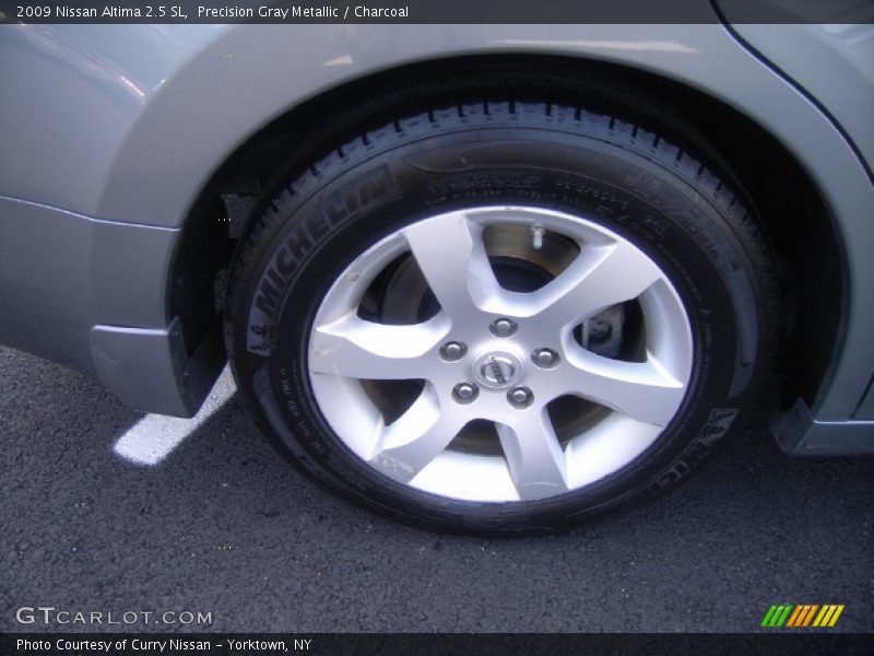 Precision Gray Metallic / Charcoal 2009 Nissan Altima 2.5 SL