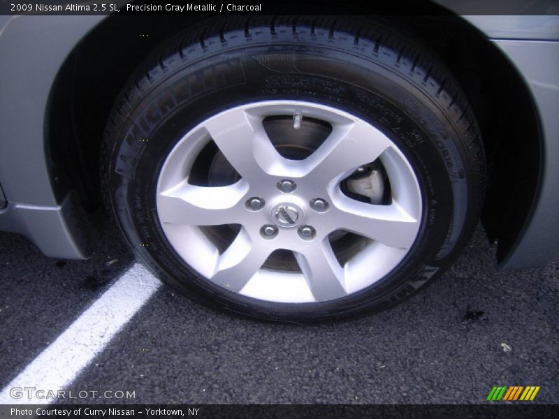 Precision Gray Metallic / Charcoal 2009 Nissan Altima 2.5 SL