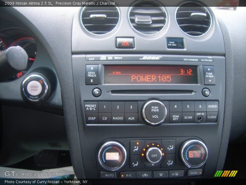 Precision Gray Metallic / Charcoal 2009 Nissan Altima 2.5 SL