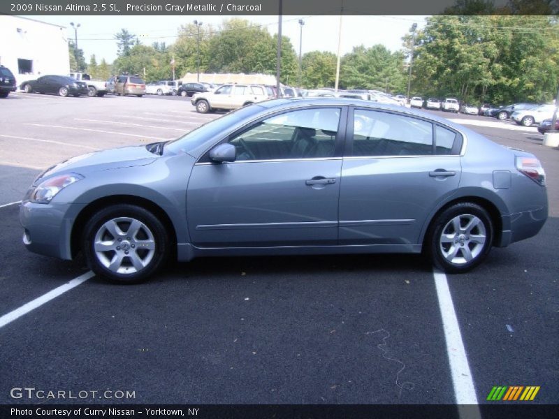 Precision Gray Metallic / Charcoal 2009 Nissan Altima 2.5 SL