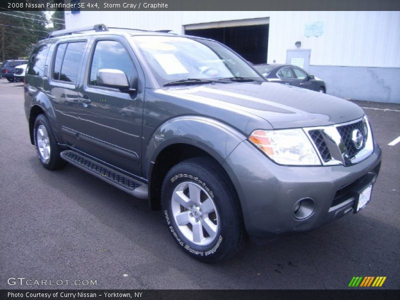 Storm Gray / Graphite 2008 Nissan Pathfinder SE 4x4