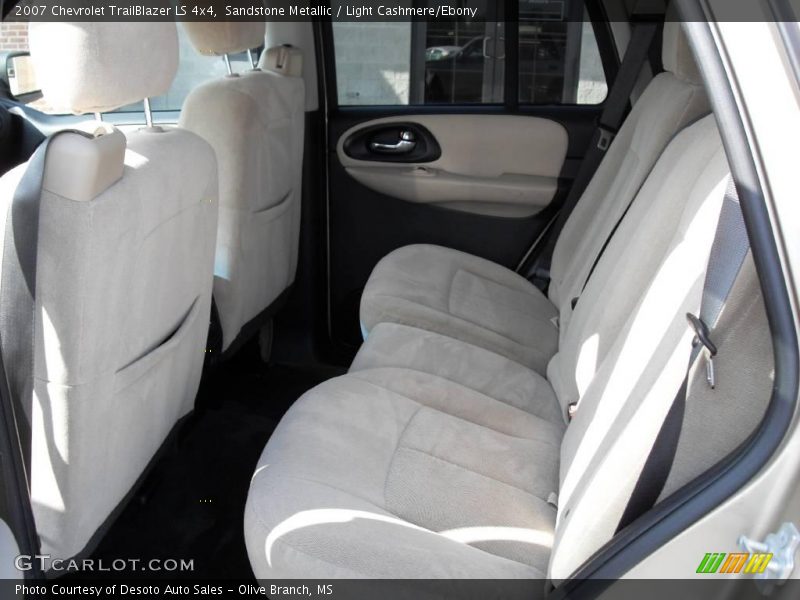 Sandstone Metallic / Light Cashmere/Ebony 2007 Chevrolet TrailBlazer LS 4x4