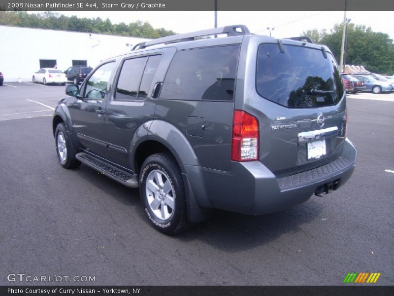 Storm Gray / Graphite 2008 Nissan Pathfinder SE 4x4