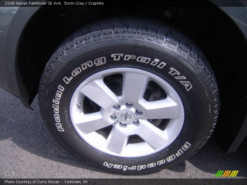 Storm Gray / Graphite 2008 Nissan Pathfinder SE 4x4