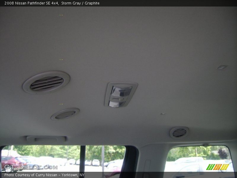 Storm Gray / Graphite 2008 Nissan Pathfinder SE 4x4
