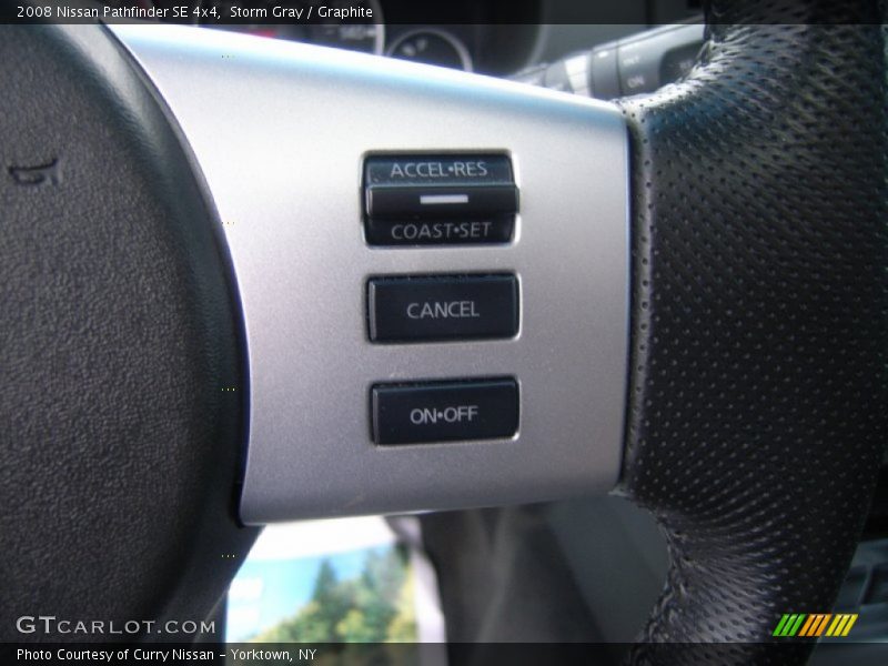 Storm Gray / Graphite 2008 Nissan Pathfinder SE 4x4
