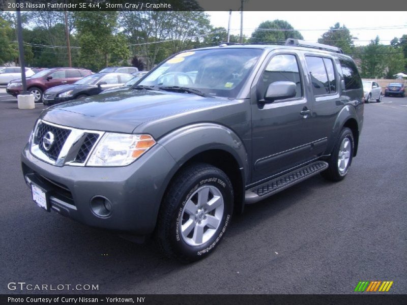 Storm Gray / Graphite 2008 Nissan Pathfinder SE 4x4