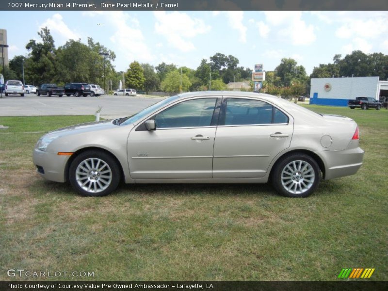 Dune Pearl Metallic / Camel 2007 Mercury Milan I4 Premier