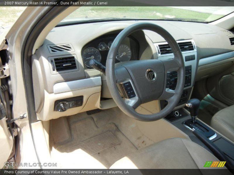 Dune Pearl Metallic / Camel 2007 Mercury Milan I4 Premier