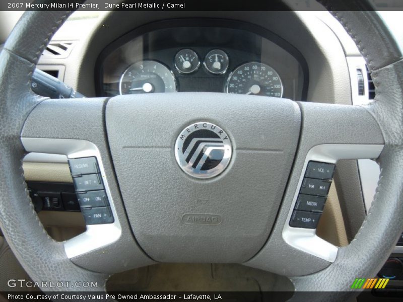 Dune Pearl Metallic / Camel 2007 Mercury Milan I4 Premier