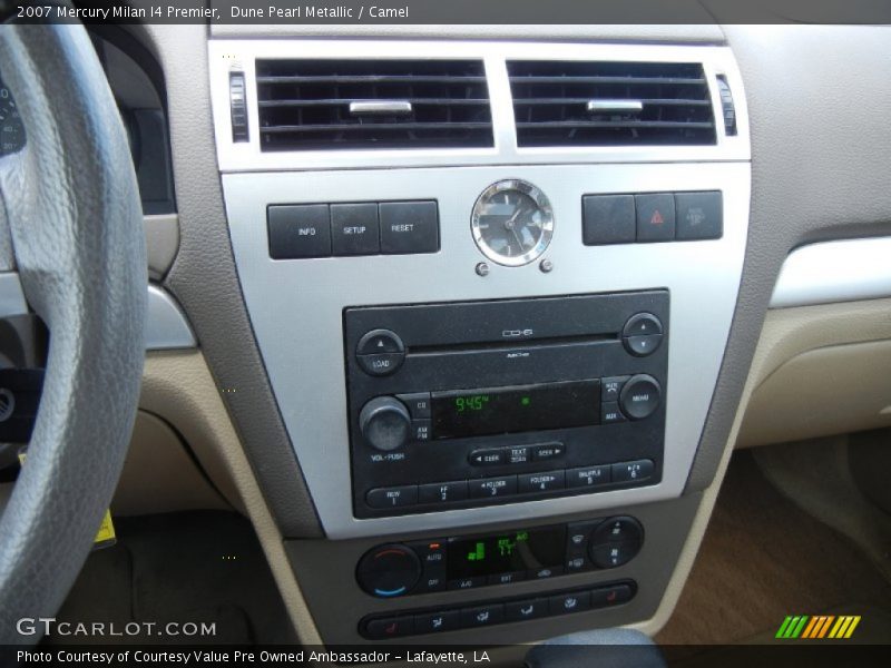 Dune Pearl Metallic / Camel 2007 Mercury Milan I4 Premier