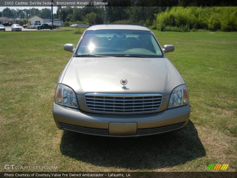 Bronzemist Metallic / Oatmeal 2002 Cadillac DeVille Sedan