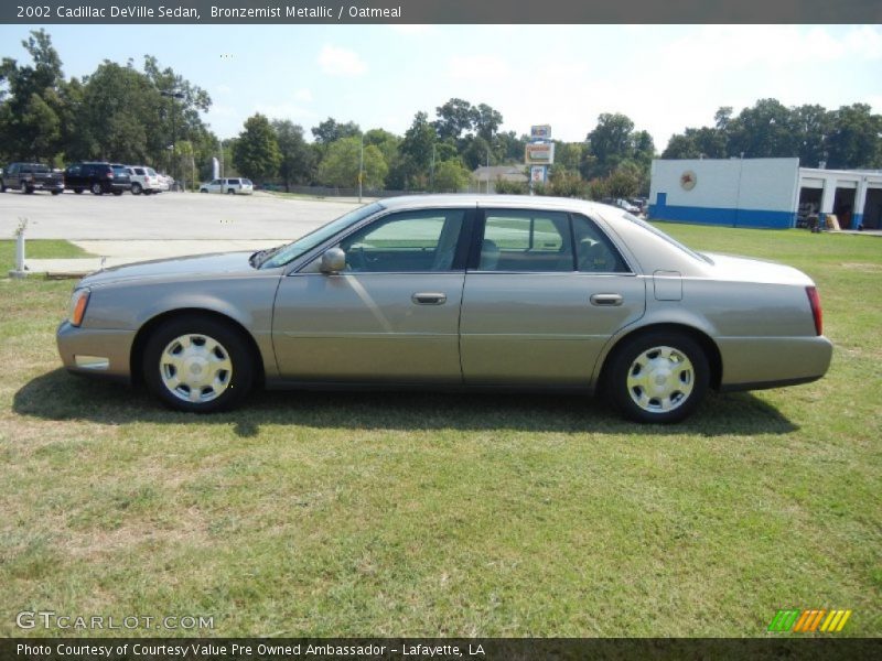 Bronzemist Metallic / Oatmeal 2002 Cadillac DeVille Sedan