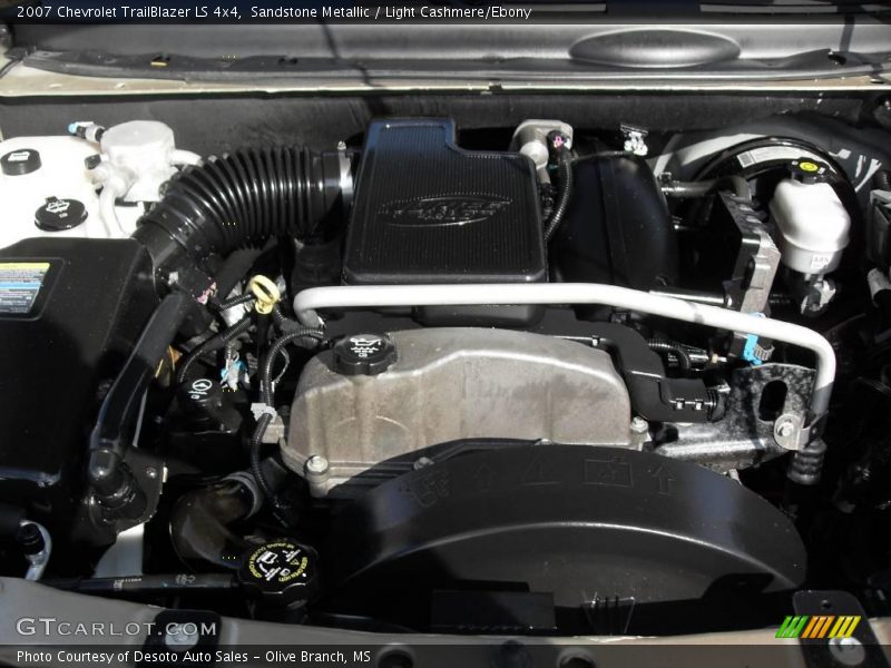Sandstone Metallic / Light Cashmere/Ebony 2007 Chevrolet TrailBlazer LS 4x4