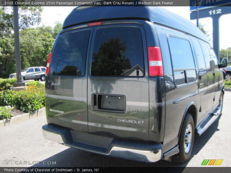 Dark Gray Metallic / Medium Dark Pewter 2005 Chevrolet Express 1500 Passenger Conversion Van