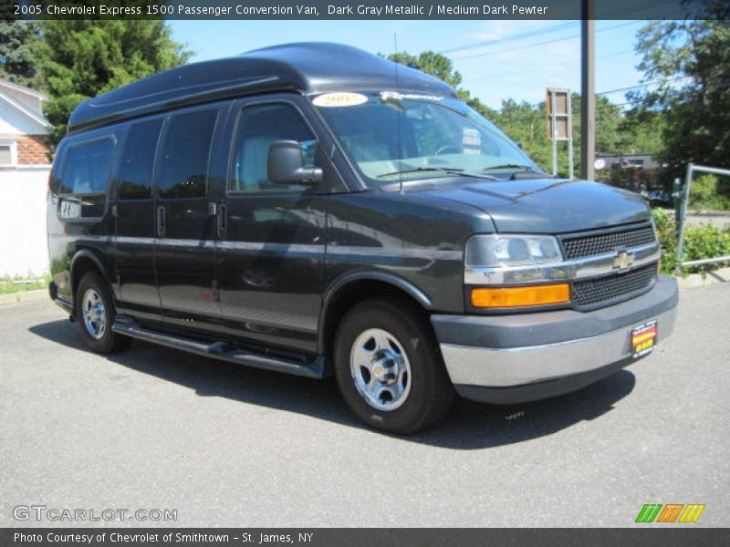 Dark Gray Metallic / Medium Dark Pewter 2005 Chevrolet Express 1500 Passenger Conversion Van