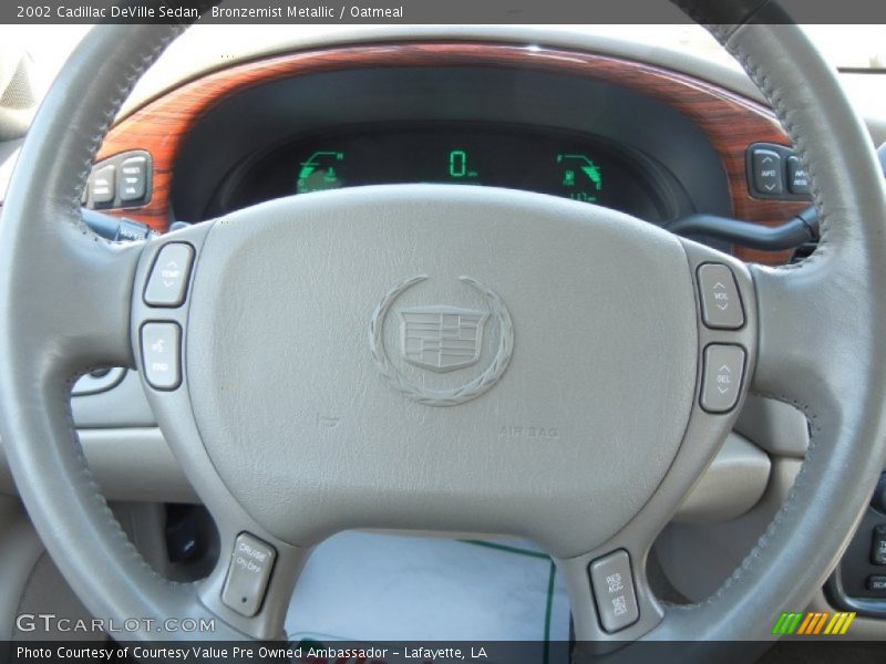Bronzemist Metallic / Oatmeal 2002 Cadillac DeVille Sedan