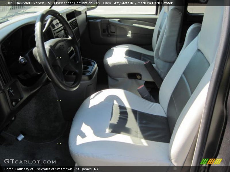 Dark Gray Metallic / Medium Dark Pewter 2005 Chevrolet Express 1500 Passenger Conversion Van