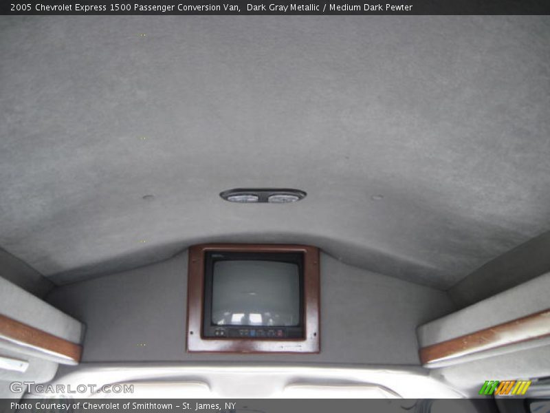 Dark Gray Metallic / Medium Dark Pewter 2005 Chevrolet Express 1500 Passenger Conversion Van