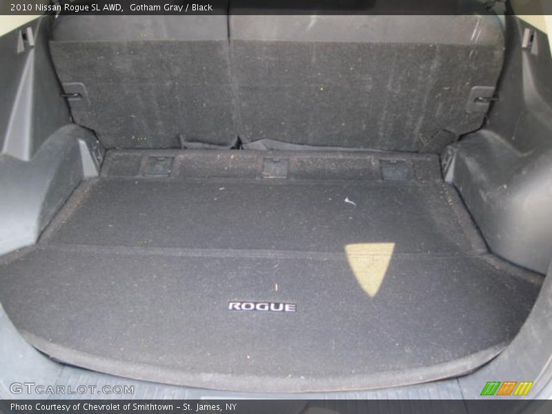 Gotham Gray / Black 2010 Nissan Rogue SL AWD