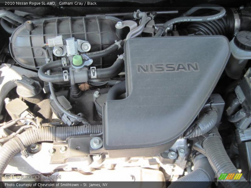 Gotham Gray / Black 2010 Nissan Rogue SL AWD