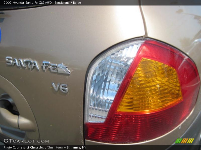 Sandstone / Beige 2002 Hyundai Santa Fe GLS AWD