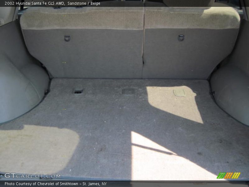 Sandstone / Beige 2002 Hyundai Santa Fe GLS AWD