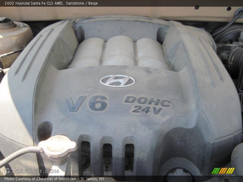 Sandstone / Beige 2002 Hyundai Santa Fe GLS AWD