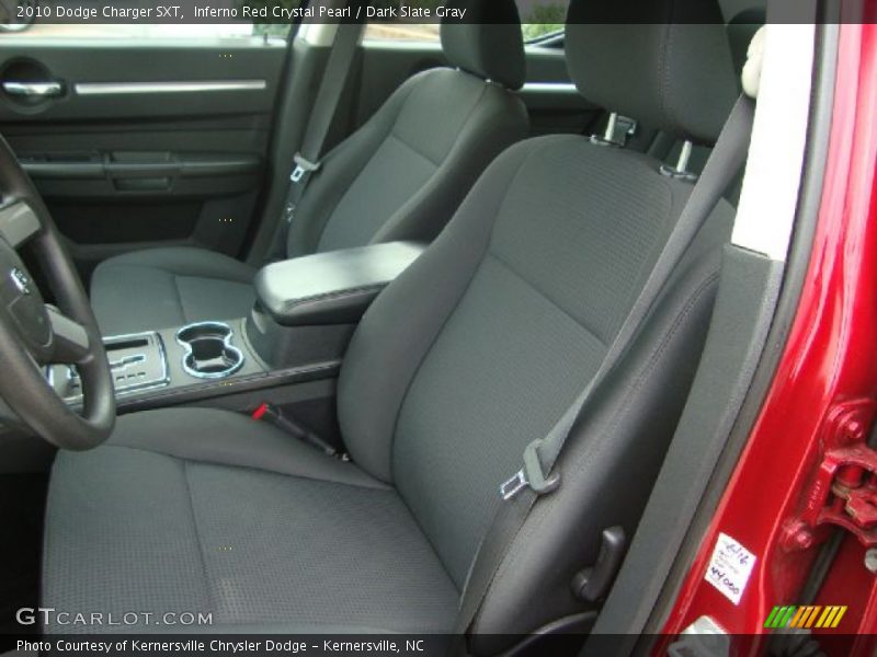 Inferno Red Crystal Pearl / Dark Slate Gray 2010 Dodge Charger SXT
