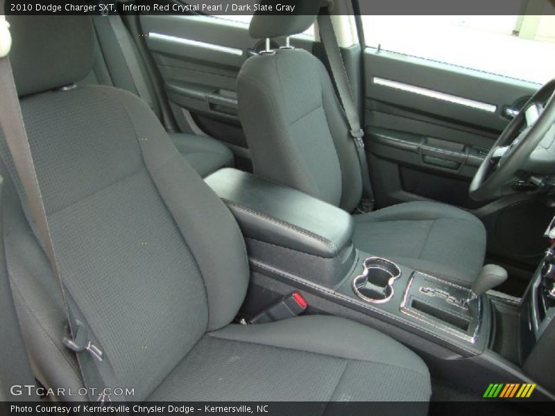 Inferno Red Crystal Pearl / Dark Slate Gray 2010 Dodge Charger SXT