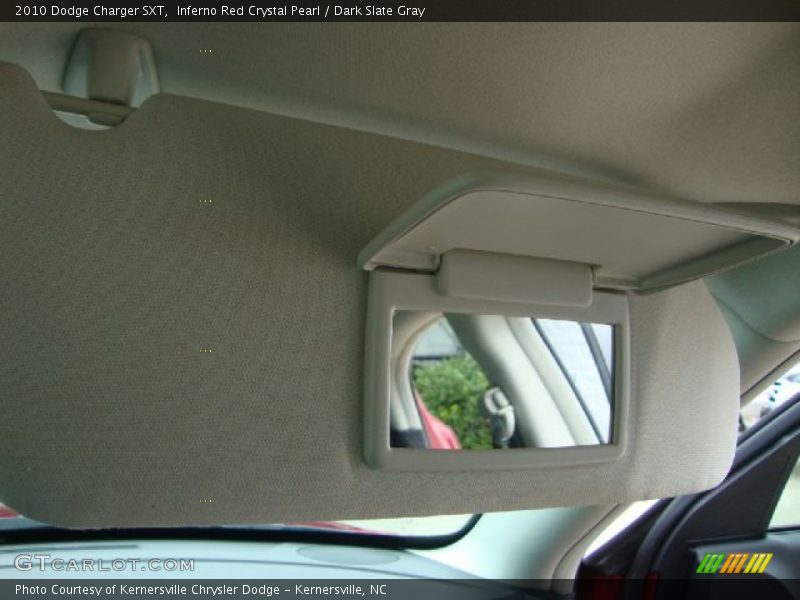 Inferno Red Crystal Pearl / Dark Slate Gray 2010 Dodge Charger SXT