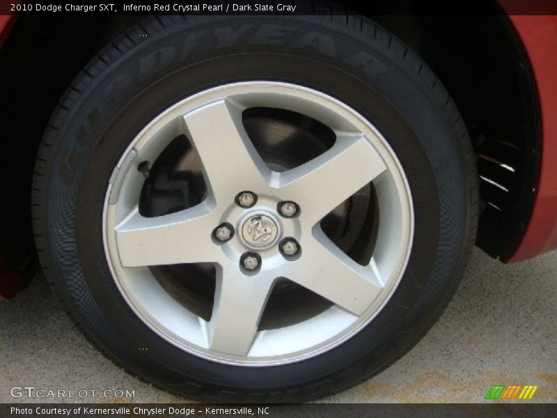 Inferno Red Crystal Pearl / Dark Slate Gray 2010 Dodge Charger SXT