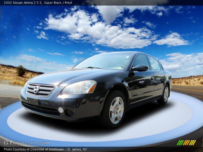 Super Black / Frost 2003 Nissan Altima 2.5 S
