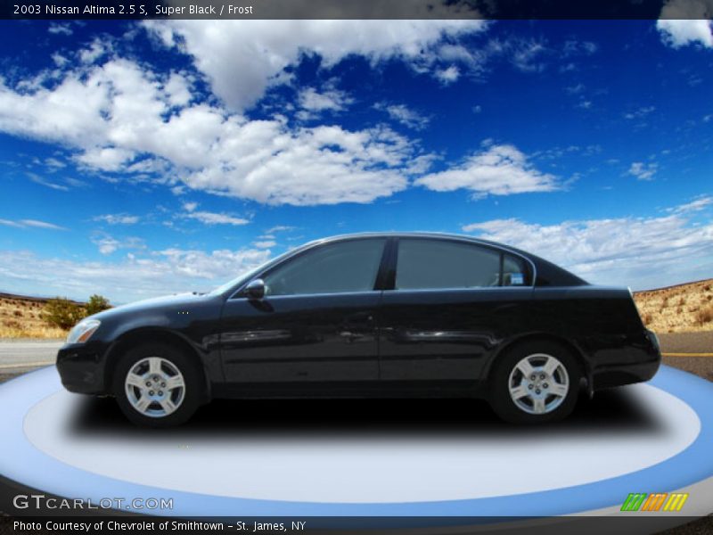 Super Black / Frost 2003 Nissan Altima 2.5 S