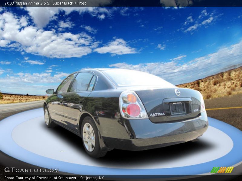 Super Black / Frost 2003 Nissan Altima 2.5 S