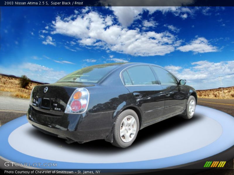 Super Black / Frost 2003 Nissan Altima 2.5 S