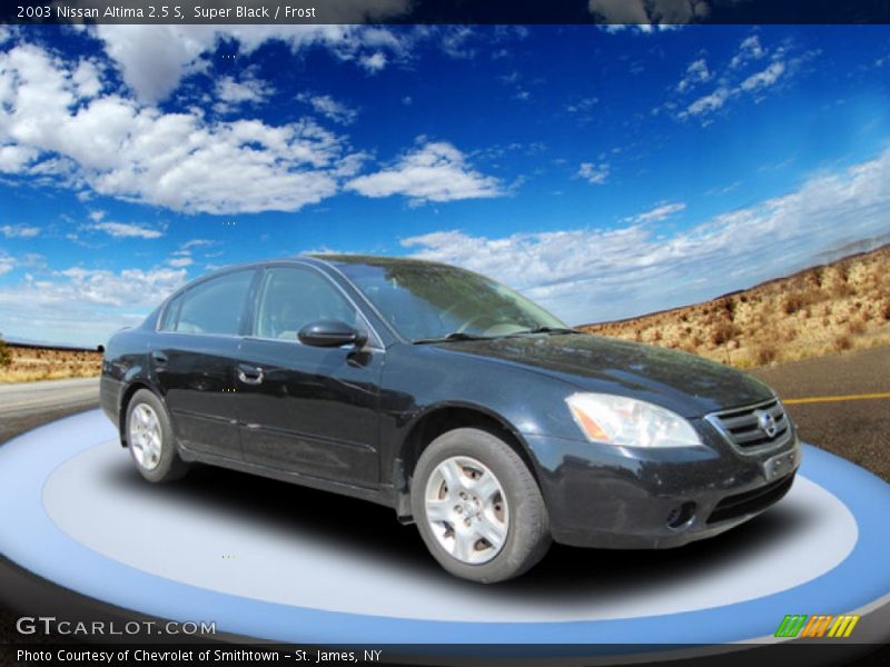 Super Black / Frost 2003 Nissan Altima 2.5 S