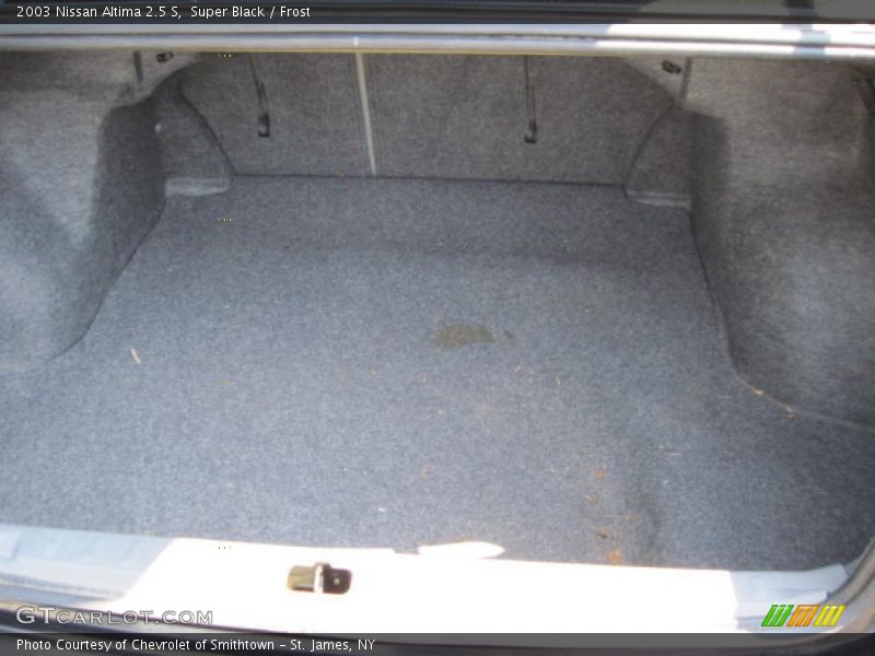 Super Black / Frost 2003 Nissan Altima 2.5 S