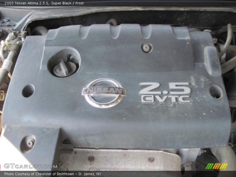 Super Black / Frost 2003 Nissan Altima 2.5 S