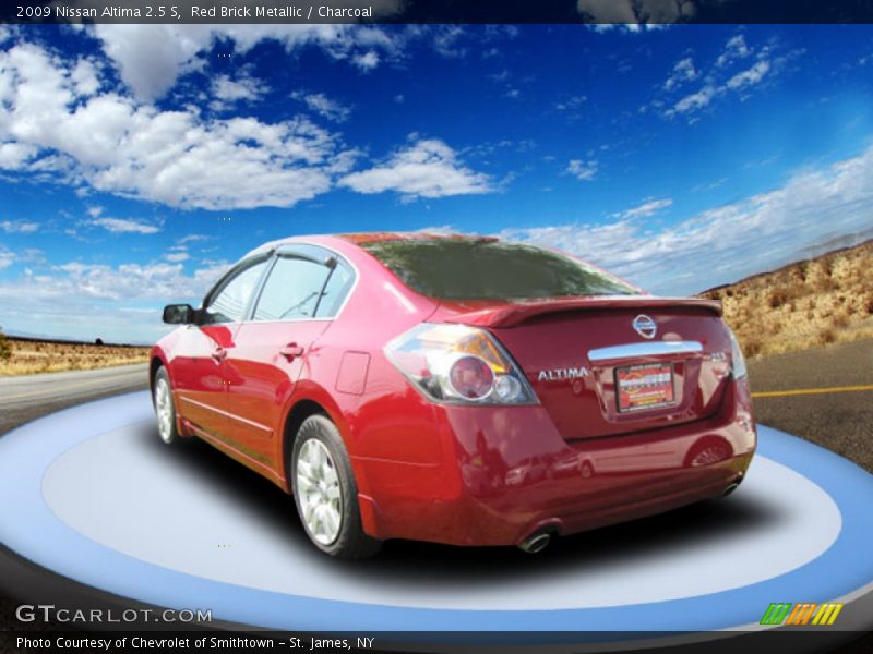 Red Brick Metallic / Charcoal 2009 Nissan Altima 2.5 S