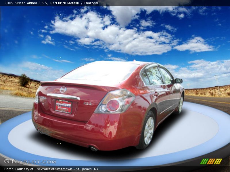 Red Brick Metallic / Charcoal 2009 Nissan Altima 2.5 S