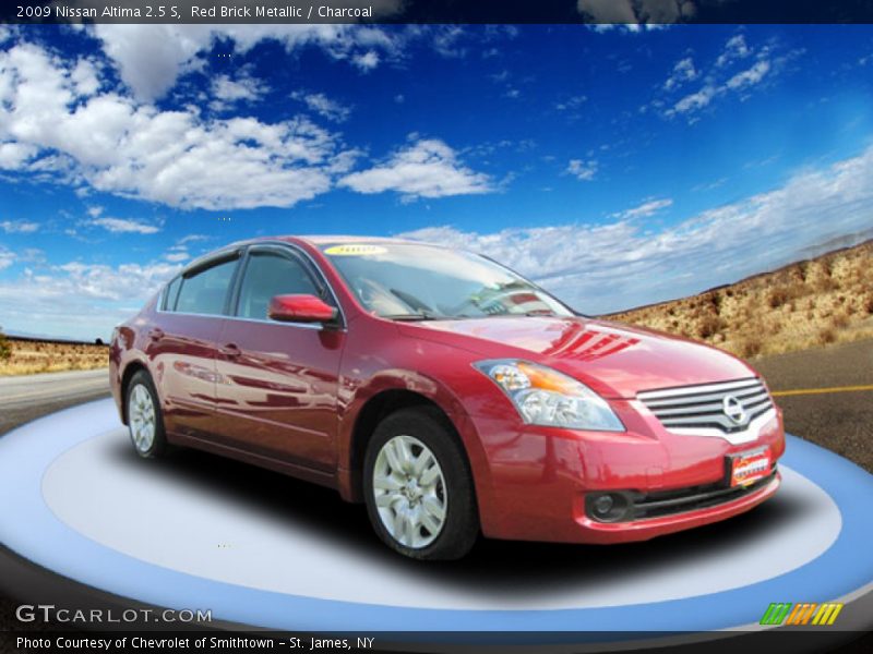 Red Brick Metallic / Charcoal 2009 Nissan Altima 2.5 S