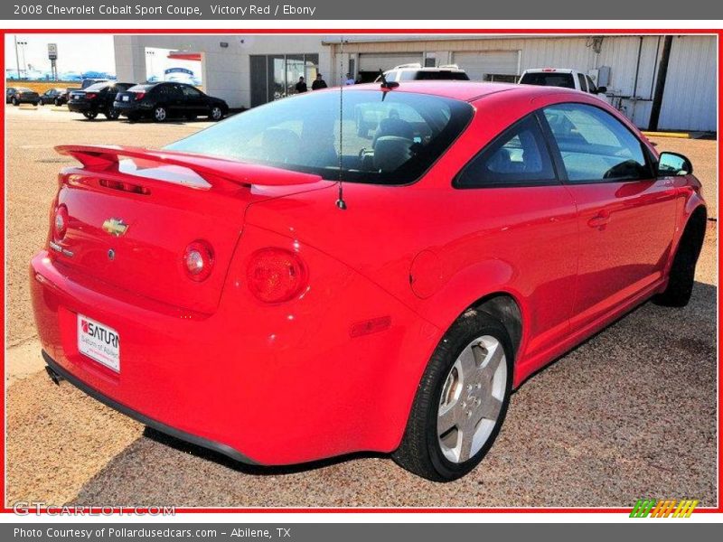 Victory Red / Ebony 2008 Chevrolet Cobalt Sport Coupe