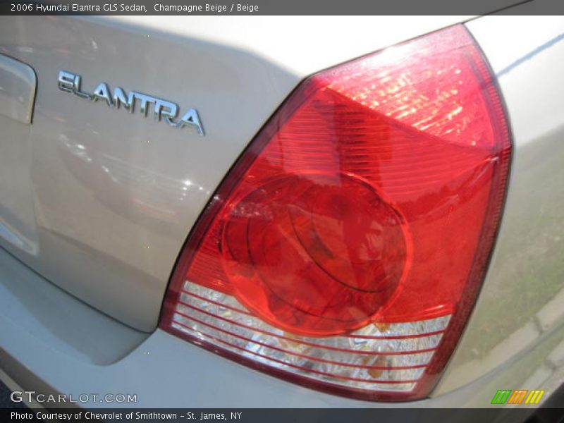 Champagne Beige / Beige 2006 Hyundai Elantra GLS Sedan