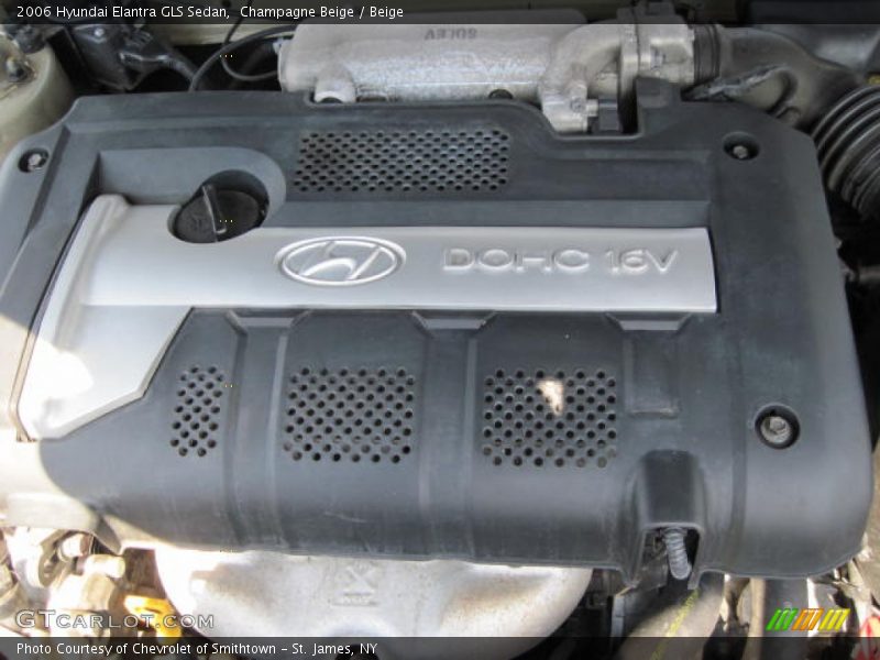 Champagne Beige / Beige 2006 Hyundai Elantra GLS Sedan
