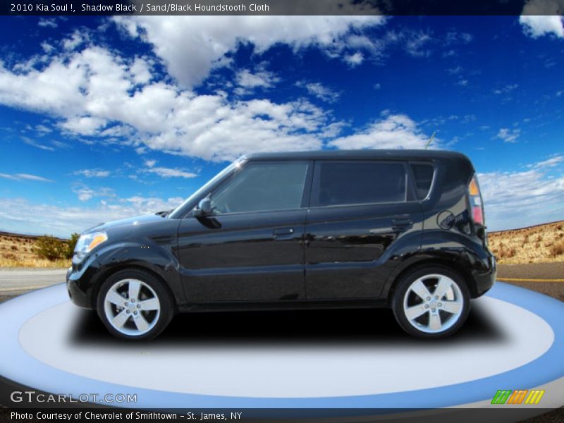 Shadow Black / Sand/Black Houndstooth Cloth 2010 Kia Soul !