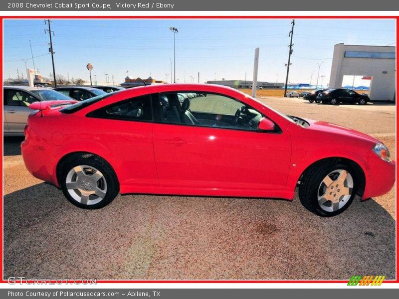 Victory Red / Ebony 2008 Chevrolet Cobalt Sport Coupe