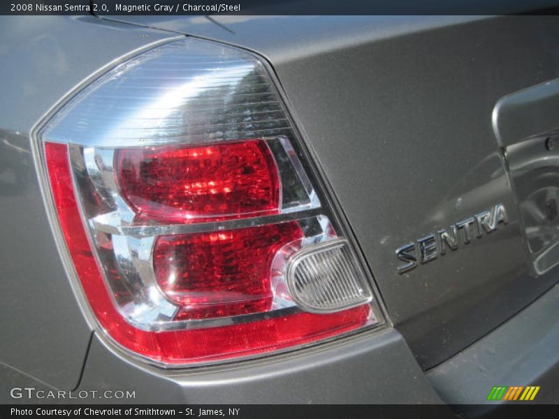 Magnetic Gray / Charcoal/Steel 2008 Nissan Sentra 2.0