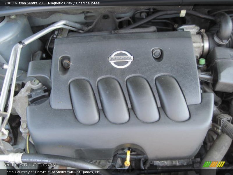 Magnetic Gray / Charcoal/Steel 2008 Nissan Sentra 2.0