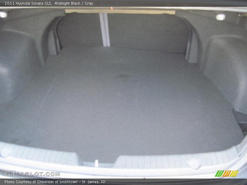 Midnight Black / Gray 2011 Hyundai Sonata GLS